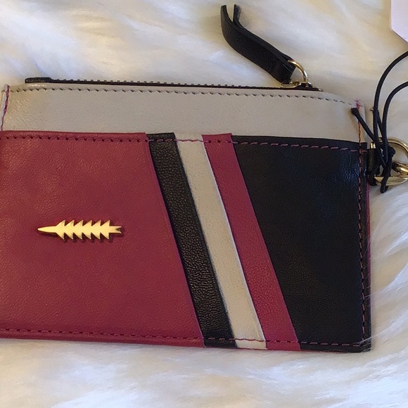 Thacker Amber Leather Wallet/Wristlet - Picture 3 of 7